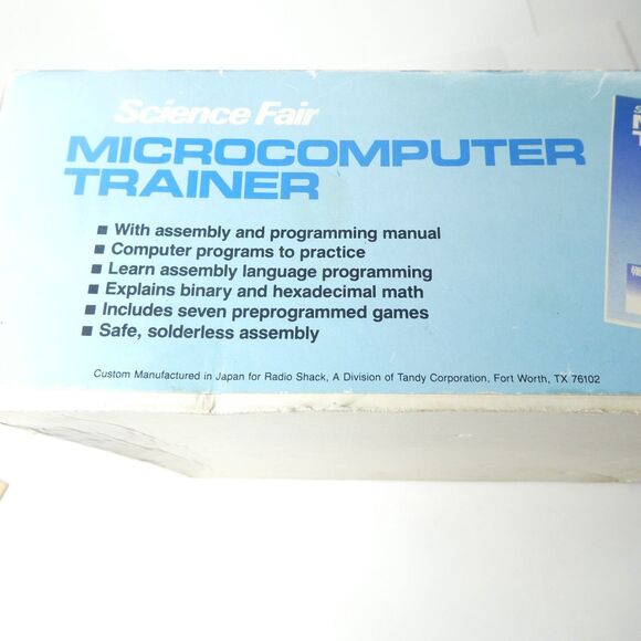 Radio Shack Science Fair Microcomputer Trainer Toy 28-260 Vintage - Picture 3 of 13